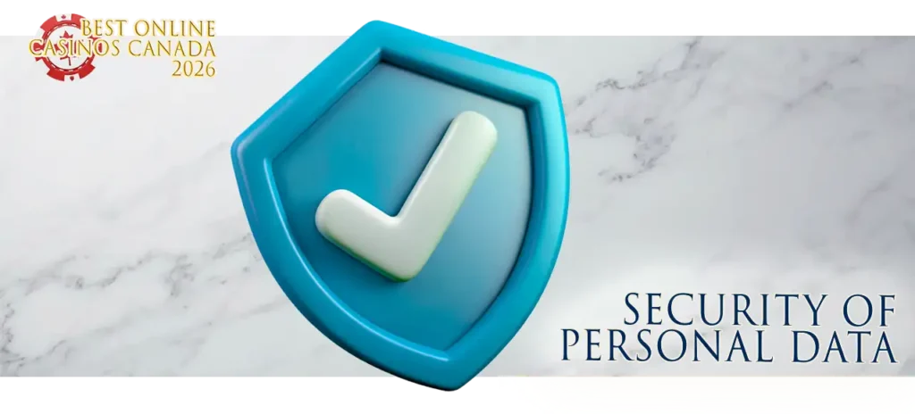 Data protection and SSL encryption standards for Canadian gamblers.